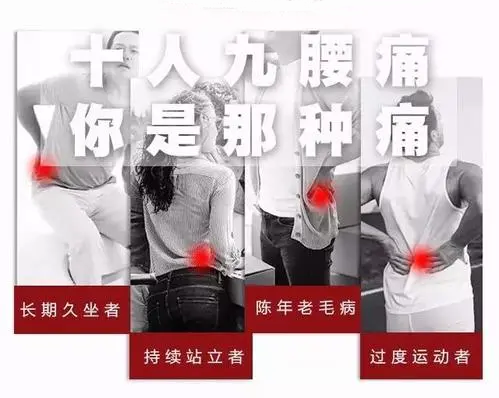 腰肌勞損高危人群